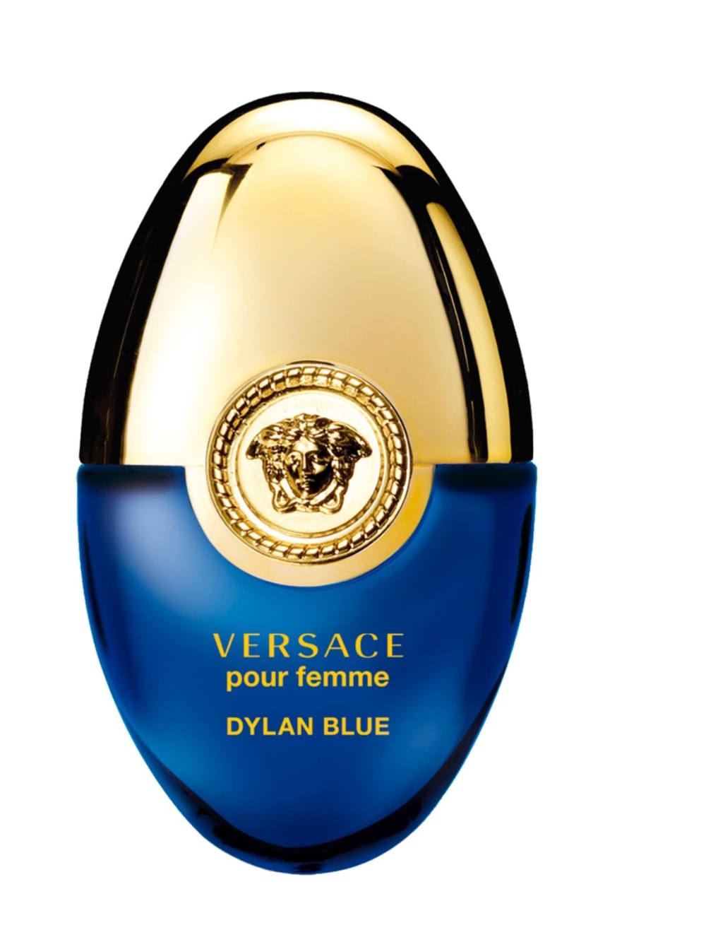 Mini Versace Dylan Blue Bottle Collectible Spray Gold Silver Medusa